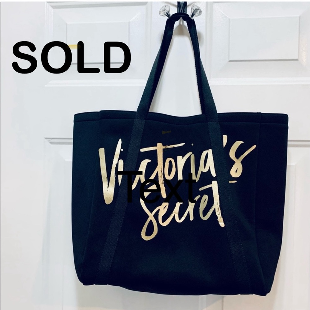 Victoria’s Secret Tote with 2 Hot Tools Pockets